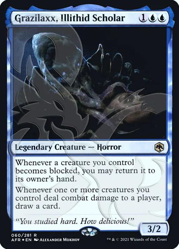 Grazilaxx, Illithid Scholar [Adventures in the Forgotten Realms Promos]