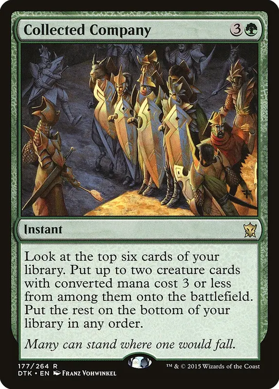 Collected Company [Dragons of Tarkir] - Español