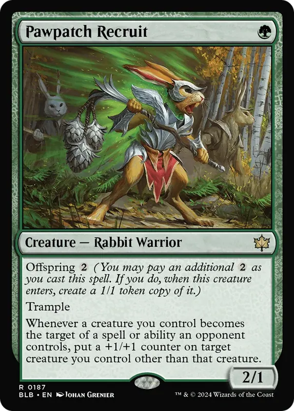 Pawpatch Recruit - Español [Bloomburrow]