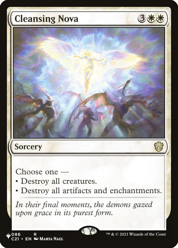 Cleansing Nova [The List]