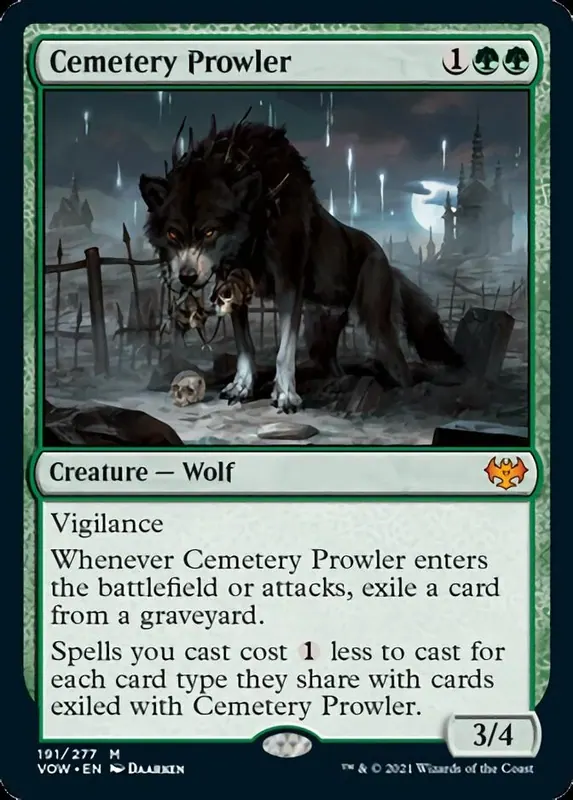 Cemetery Prowler [Innistrad: Crimson Vow]