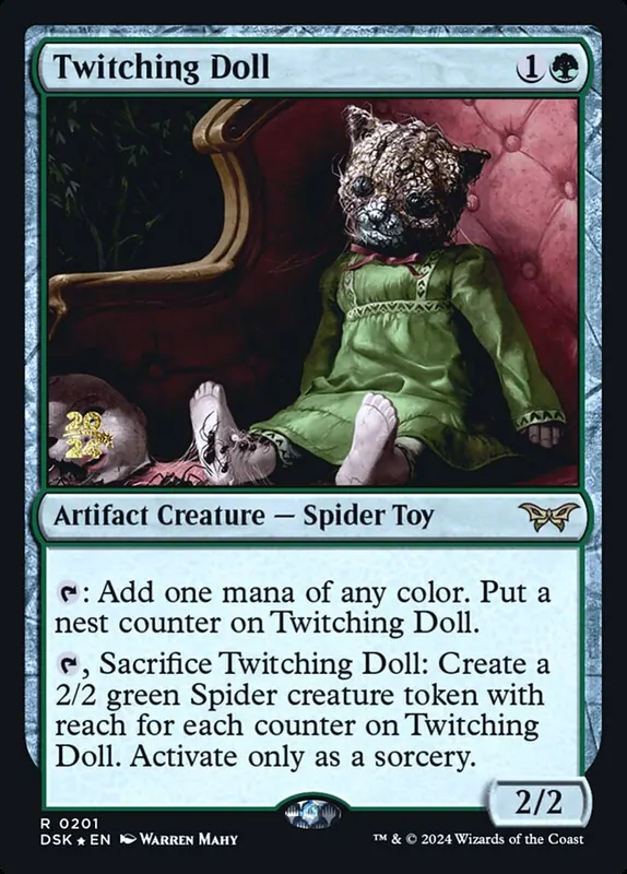 Twitching Doll [Duskmourn: House of Horror Promos]