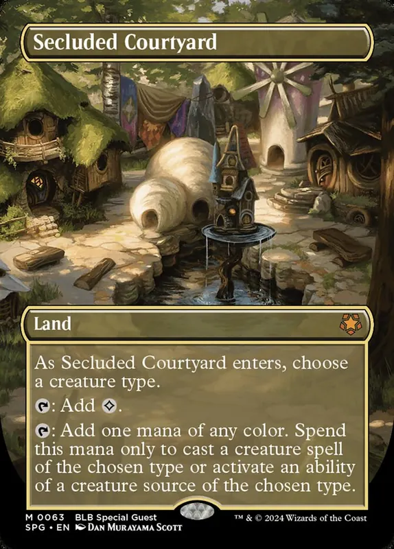 Secluded Courtyard [Special Guests]