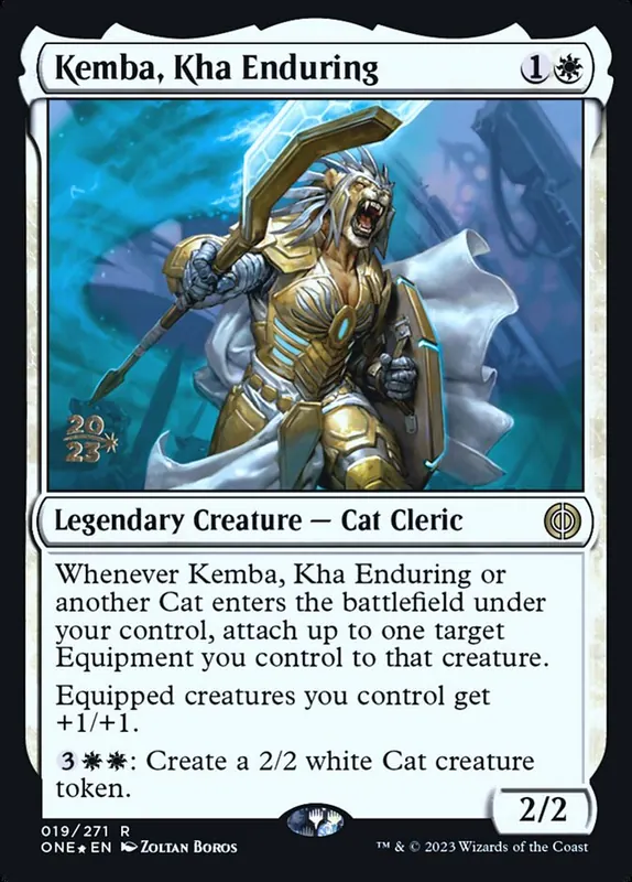 Kemba, Kha Enduring [Phyrexia: All Will Be One Promos]
