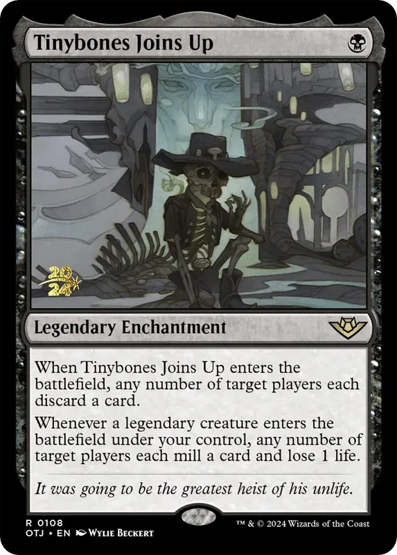 Tinybones Joins Up [Outlaws of Thunder Junction Prerelease Promos]