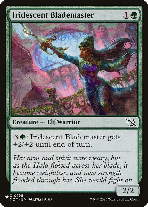 Iridescent Blademaster [The List]