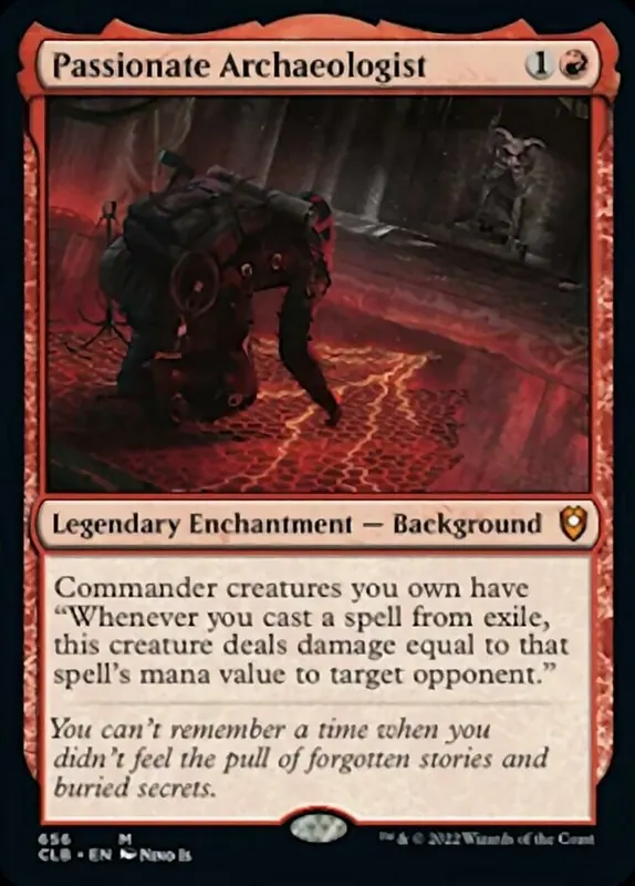 Passionate Archaeologist [Commander Legends: Battle for Baldur's Gate] - Español