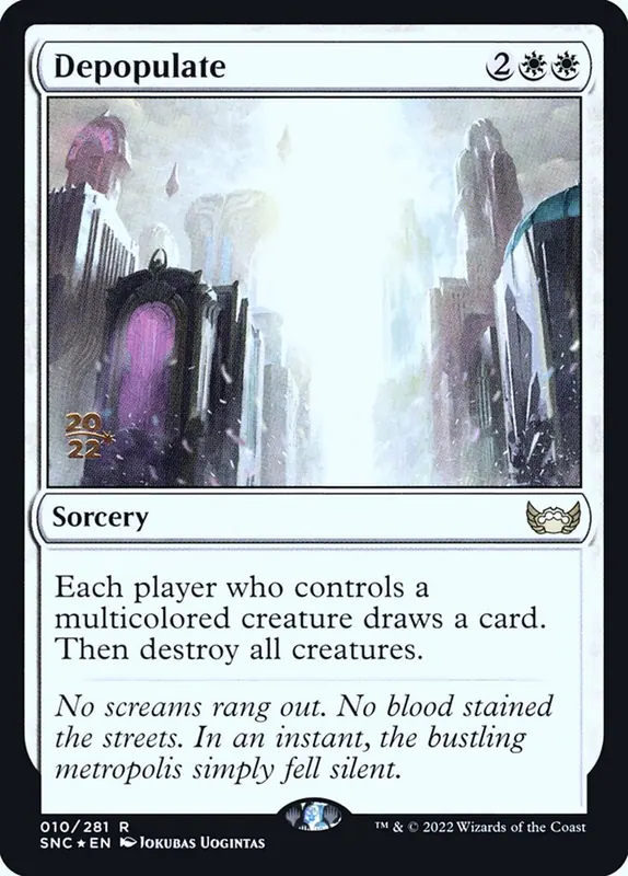 Depopulate [Streets of New Capenna Promos]