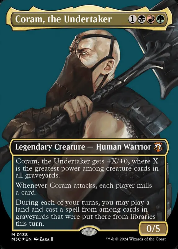 Coram, the Undertaker [Modern Horizons 3 Commander]