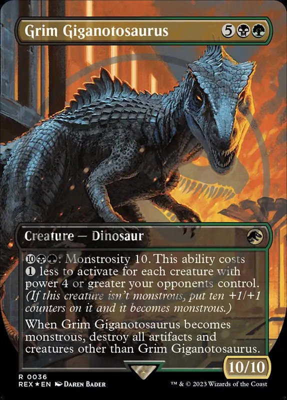 Grim Giganotosaurus [Jurassic World Collection]