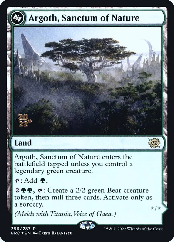 Argoth, Sanctum of Nature [The Brothers' War Promos]