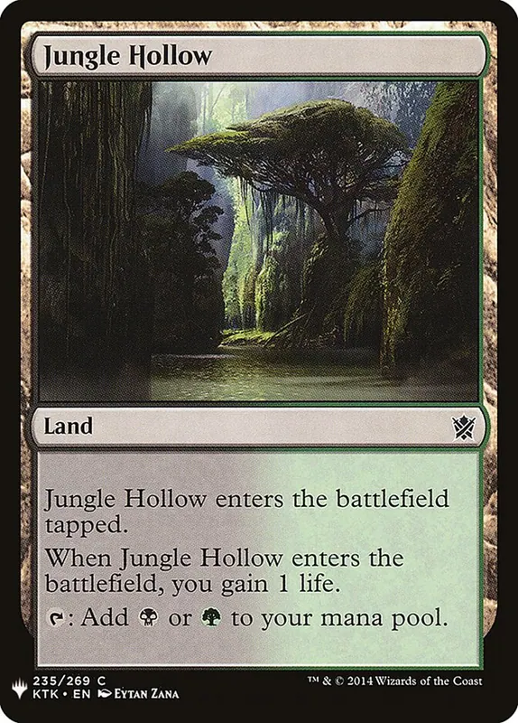 Jungle Hollow [The List]