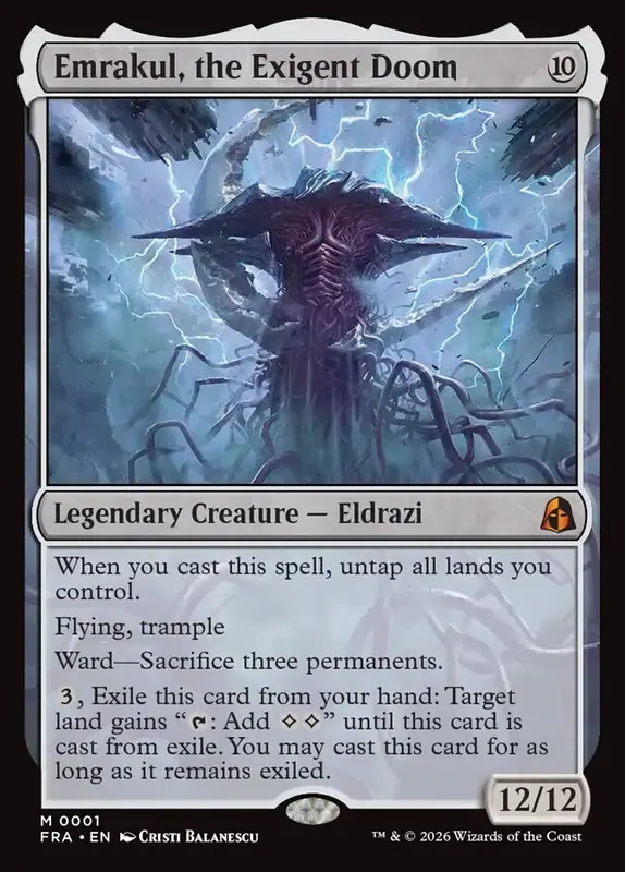 Emrakul, the Exigent Doom [Reality Fracture]