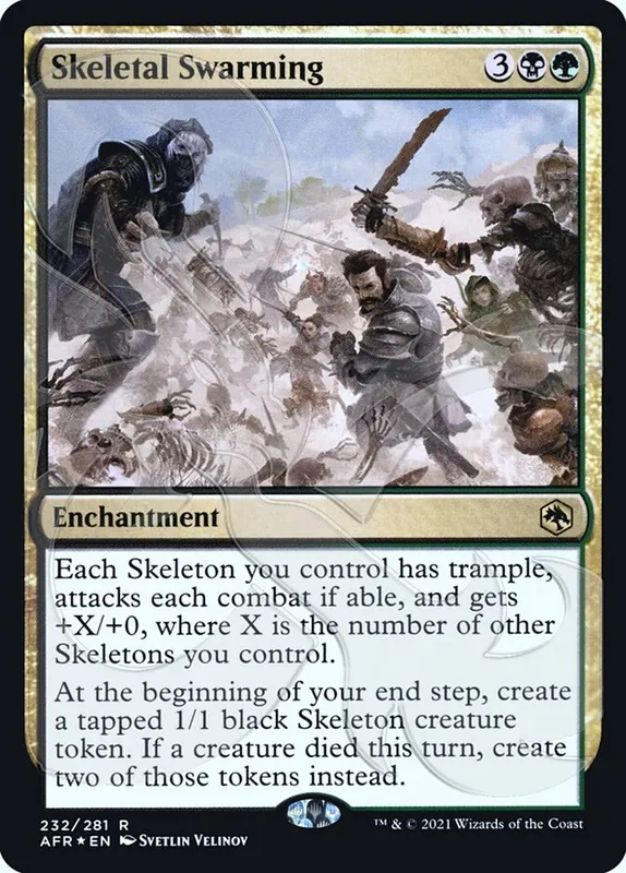 Skeletal Swarming [Adventures in the Forgotten Realms Promos]