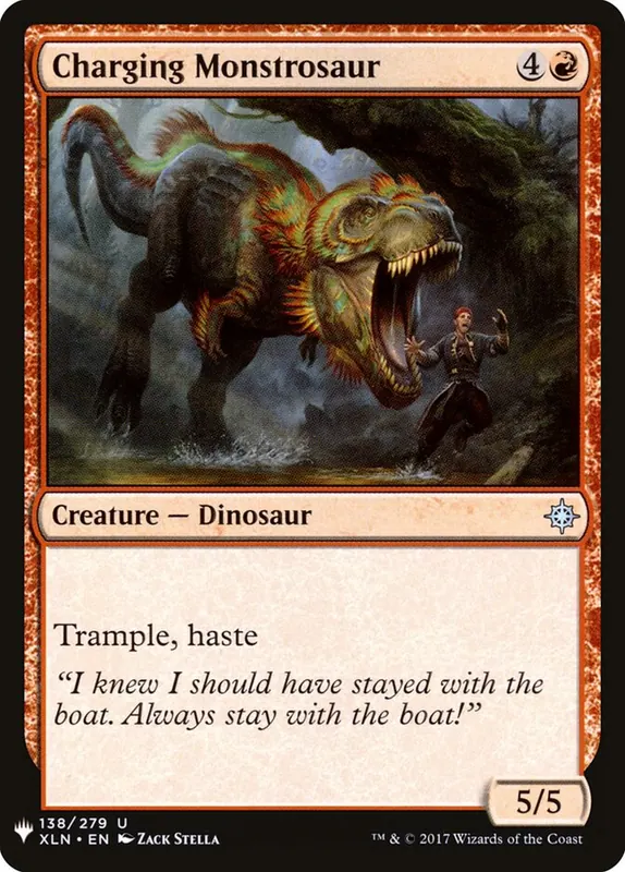 Charging Monstrosaur [The List]