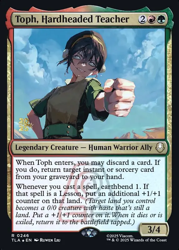 Toph, Hardheaded Teacher [Avatar: The Last Airbender Promos]