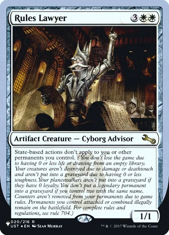 Rules Lawyer [The List (Unfinity Foil Edition)]