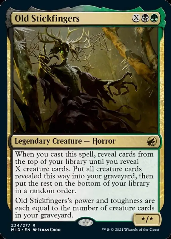 Old Stickfingers - Español [Innistrad: Midnight Hunt]