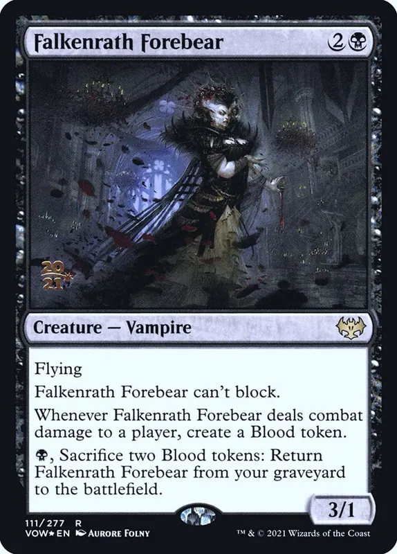 Falkenrath Forebear [Innistrad: Crimson Vow Promos]