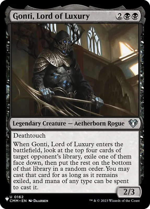 Gonti, Lord of Luxury [The List]