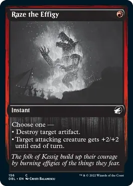 Raze the Effigy [Innistrad: Double Feature]