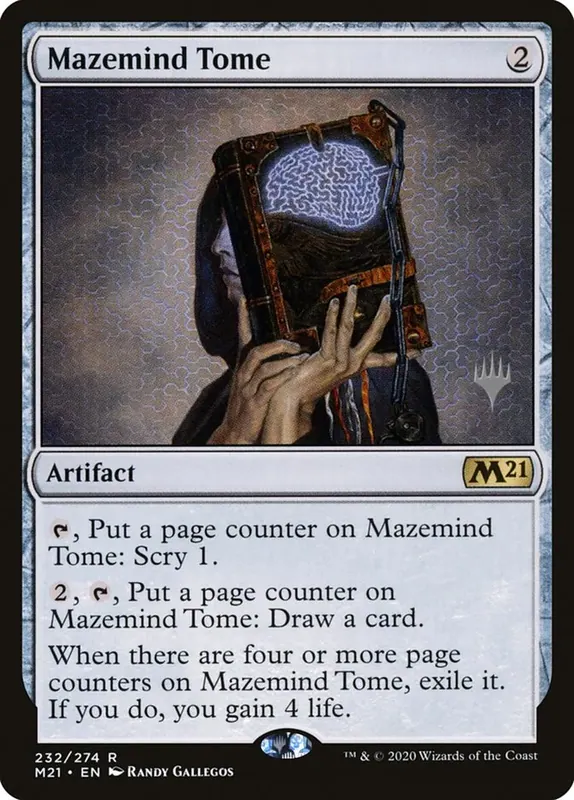 Mazemind Tome (Promo Pack) [Core Set 2021 Promos] - Español