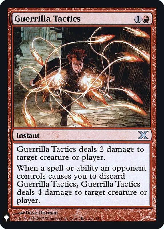 Guerrilla Tactics [The List]