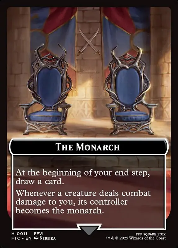 The Monarch [Final Fantasy Commander Tokens]