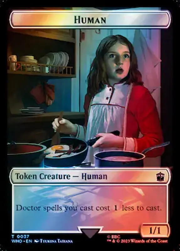 Human [Doctor Who Tokens]