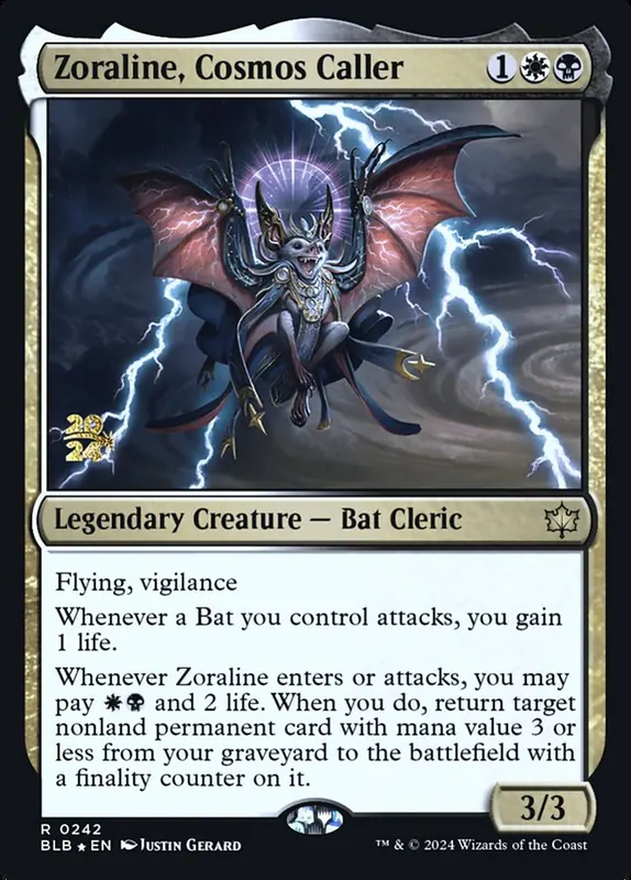 Zoraline, Cosmos Caller [Bloomburrow Promos]