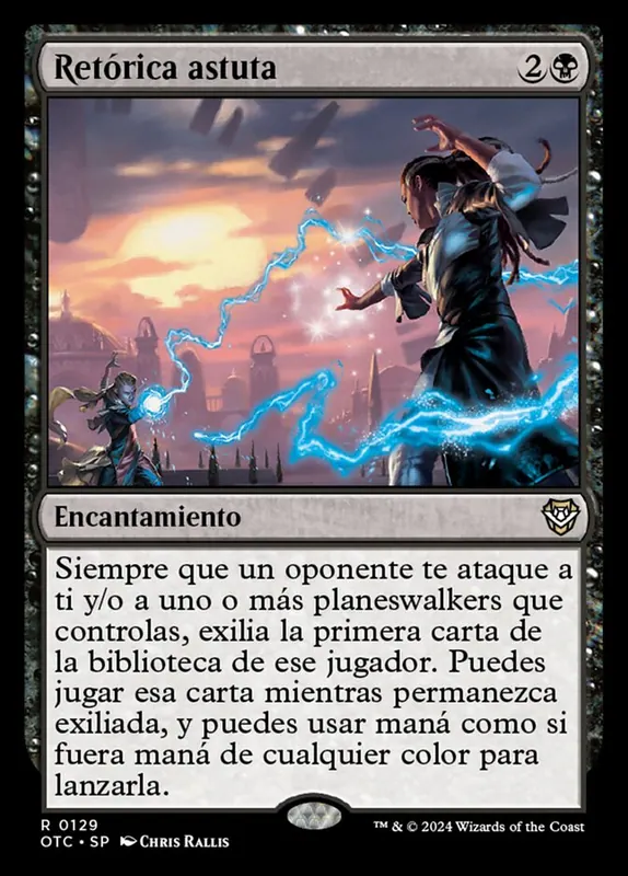 Cunning Rhetoric [Outlaws of Thunder Junction Commander] - Español