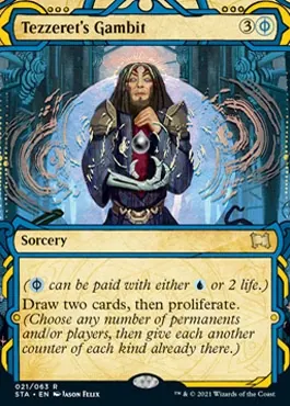 Tezzeret's Gambit - Español [Strixhaven: School of Mages Mystical Archive]