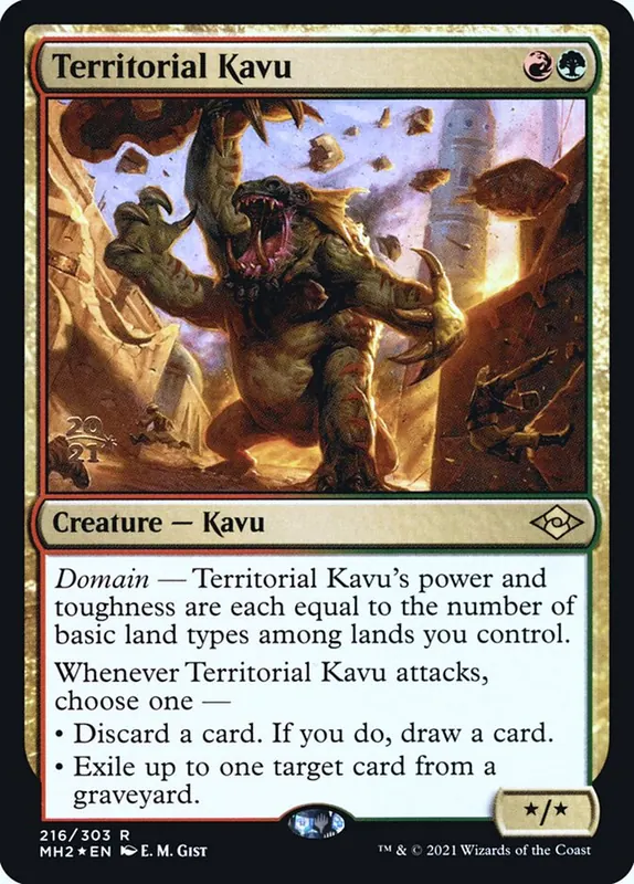 Territorial Kavu [Modern Horizons 2 Promos]