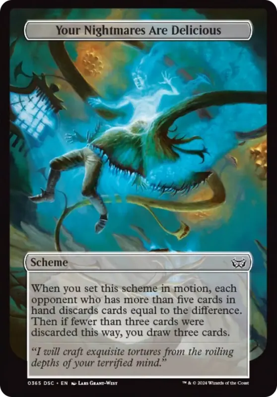 Your Nightmares are Delicious (Full Art) [Duskmourn: Archenemy]