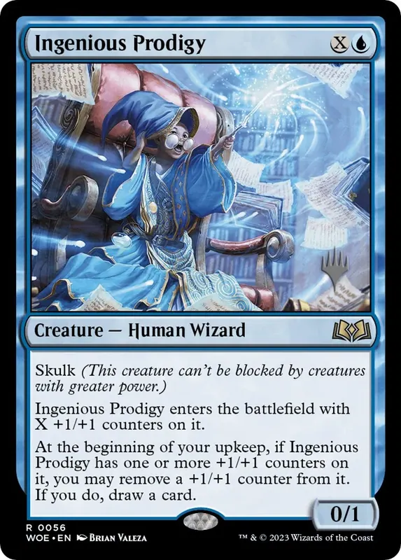 Ingenious Prodigy (Promo Pack) - Español [Wilds of Eldraine Promos]