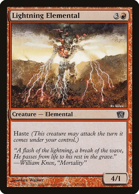Lightning Elemental [Eighth Edition]