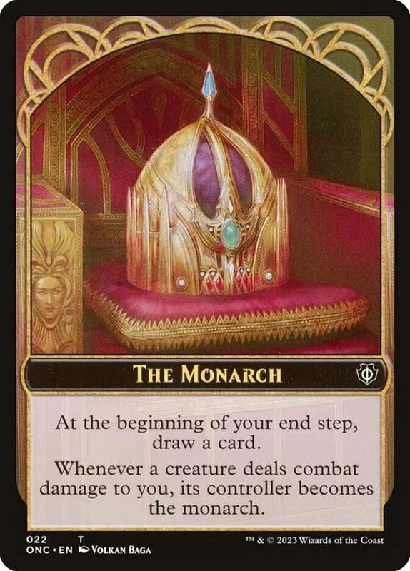 The Monarch [Phyrexia: All Will Be One Commander Tokens]