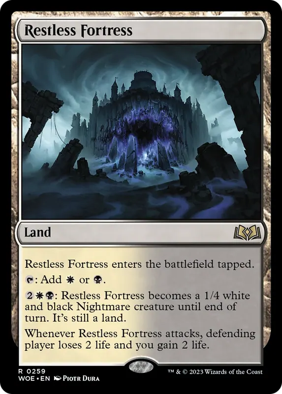 Restless Fortress - Español [Wilds of Eldraine]