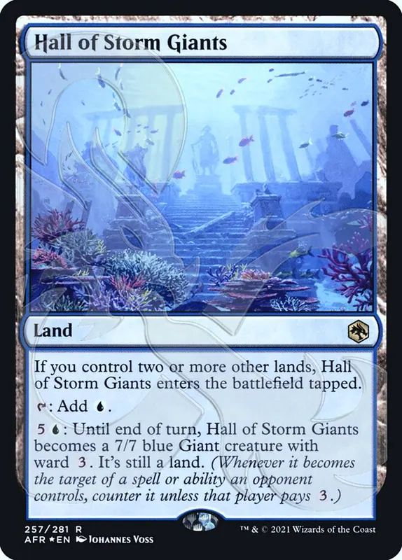 Hall of Storm Giants [Adventures in the Forgotten Realms Promos]