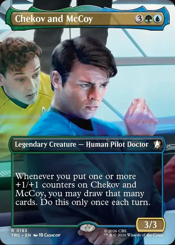 Chekov and McCoy [Star Trek Commander]