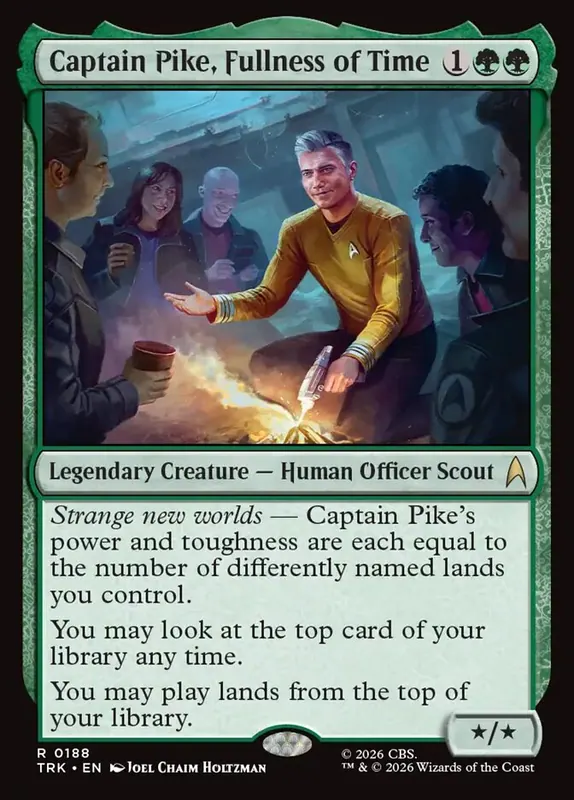 Captain Pike, Fullness of Time [Star Trek]