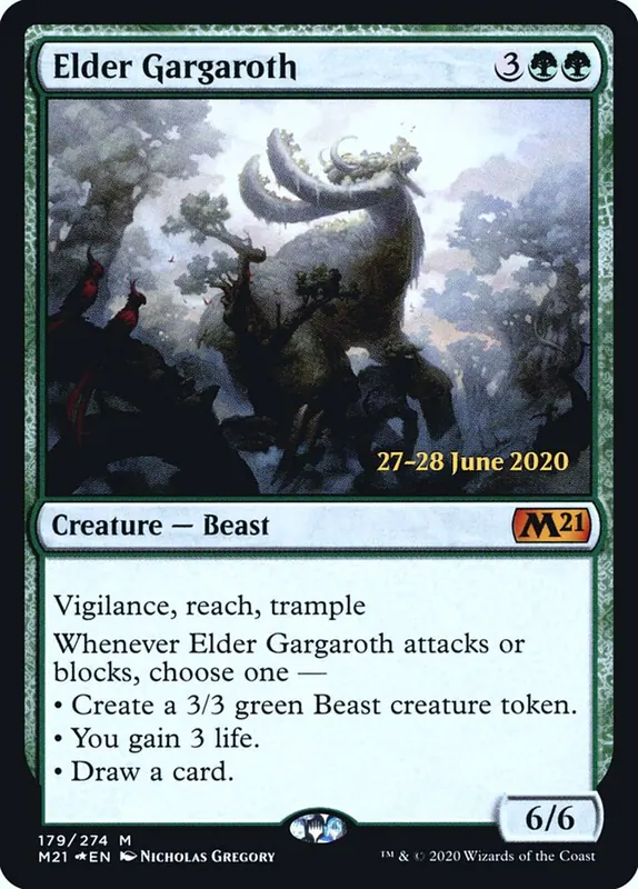 Elder Gargaroth [Core Set 2021 Promos]