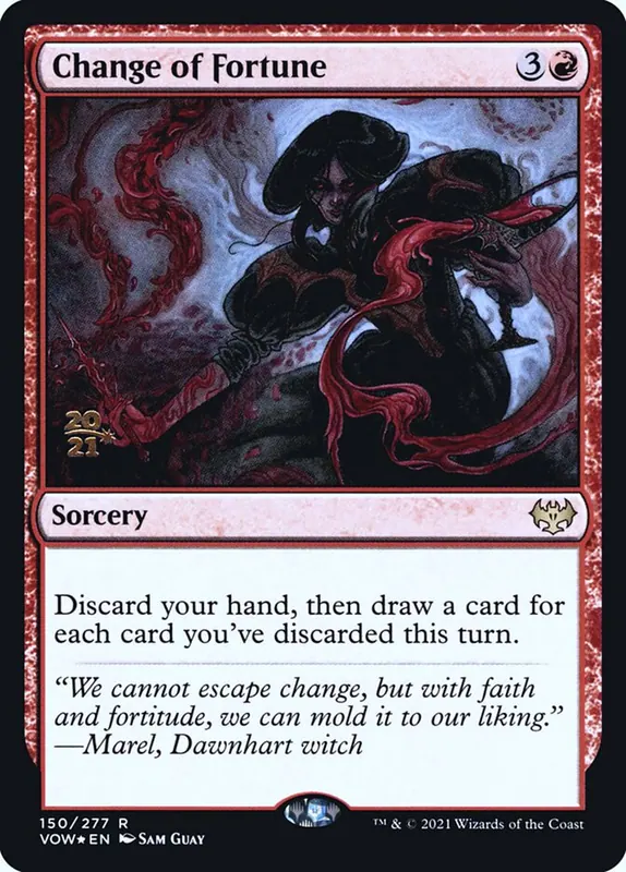 Change of Fortune [Innistrad: Crimson Vow Promos]