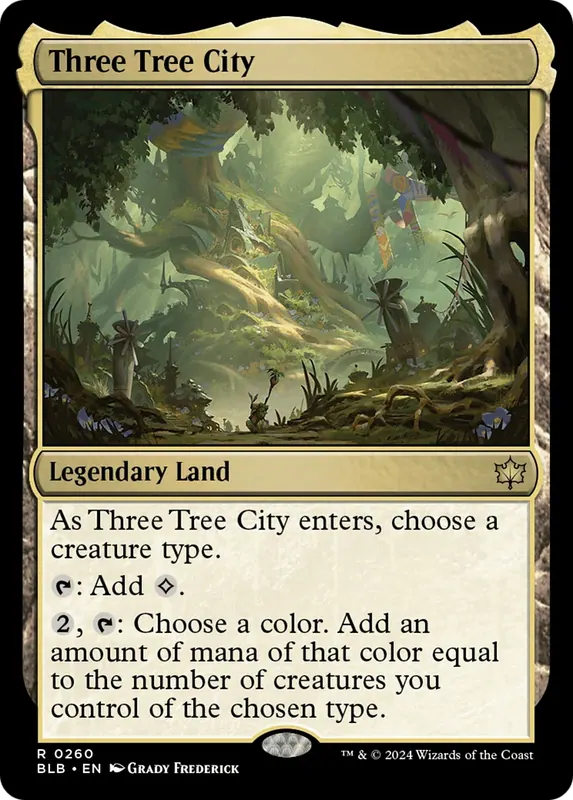 Three Tree City [Bloomburrow] - Español