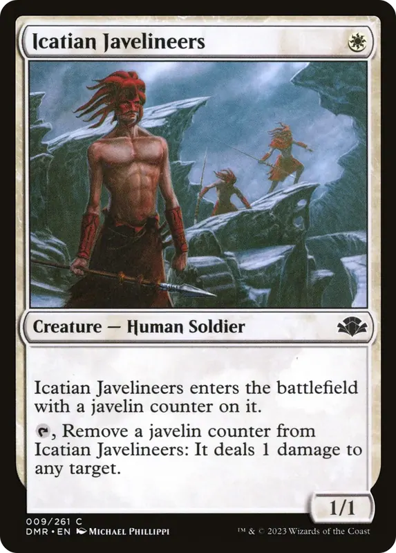 Icatian Javelineers [Dominaria Remastered]