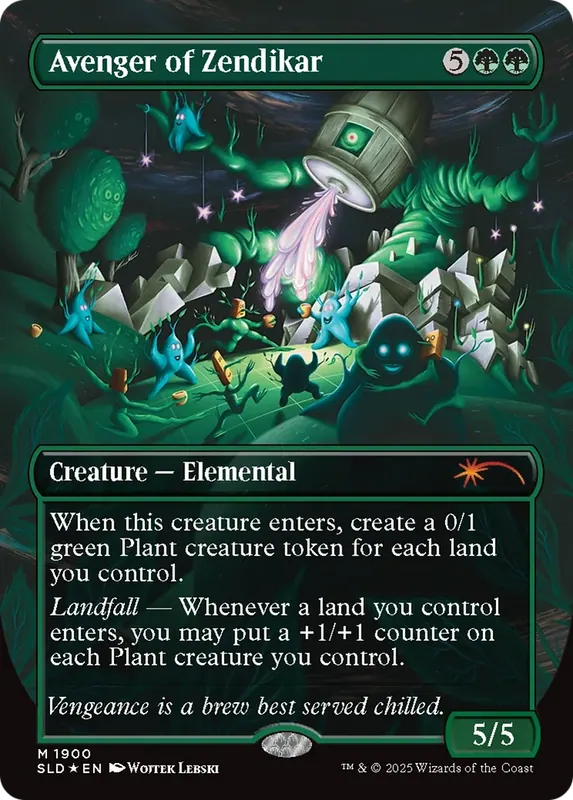 Avenger of Zendikar (Double Rainbow Foil) [Secret Lair Drop Series]