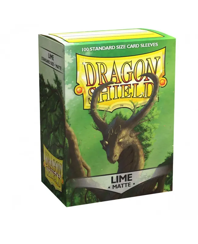 DRAGONSHIELD LIME MATTE