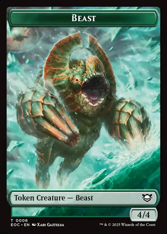 Beast [Edge of Eternities Commander Tokens]