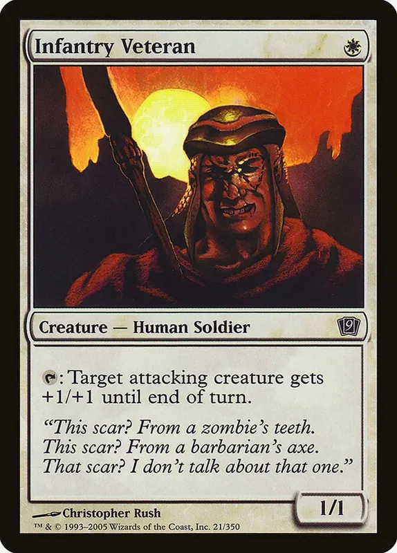 Infantry Veteran [Ninth Edition]