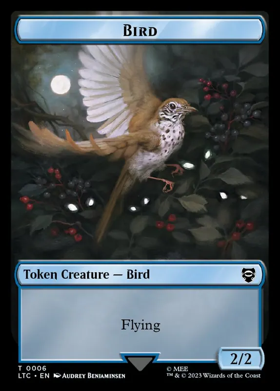 Bird [Tales of Middle-earth Commander Tokens]